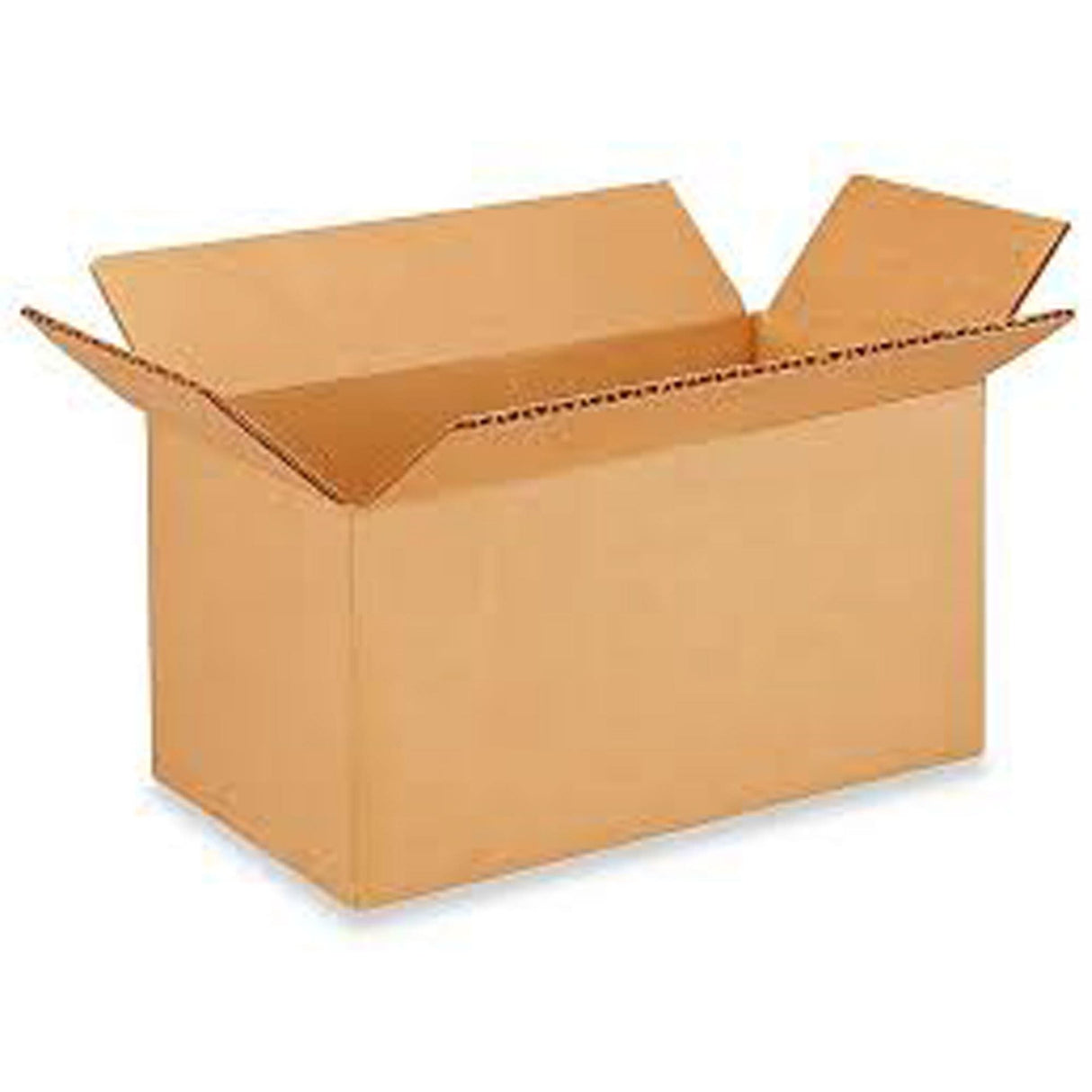 Corrugated Box, 8" L x 4" W x 4" H, Flute C