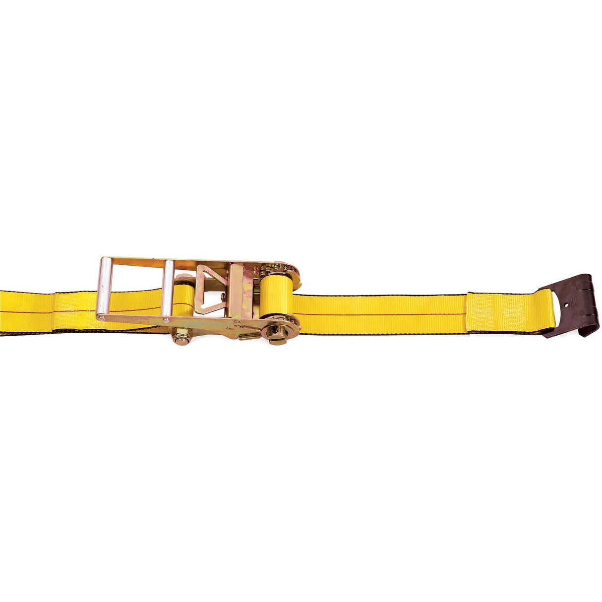 Ratchet Straps, Flat Hook, 3" W x 30' L, 5400 lbs. (2450 kg) Working Load Limit