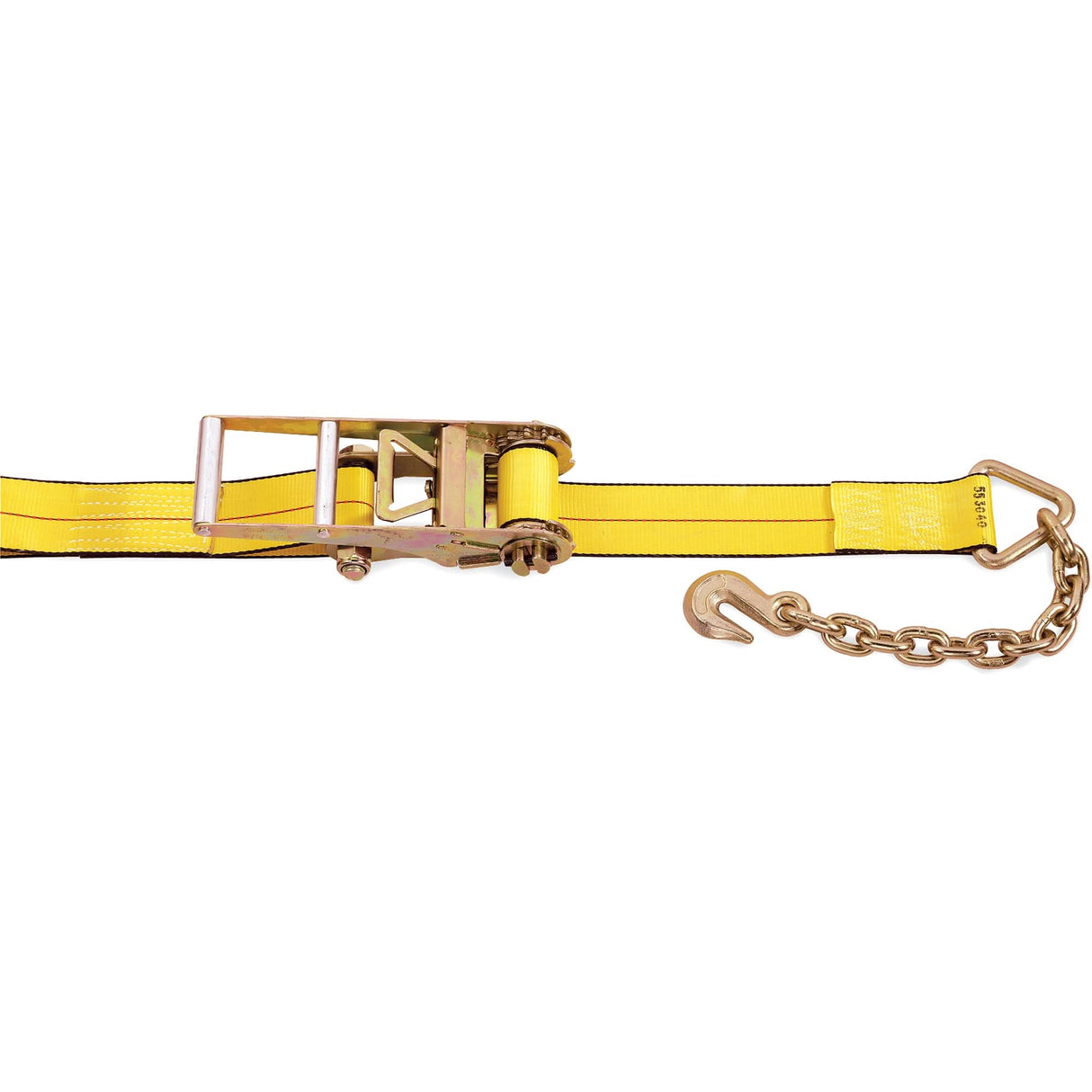 Ratchet Straps, Chain Anchor, 3" W x 30' L, 5400 lbs. (2450 kg) Working Load Limit