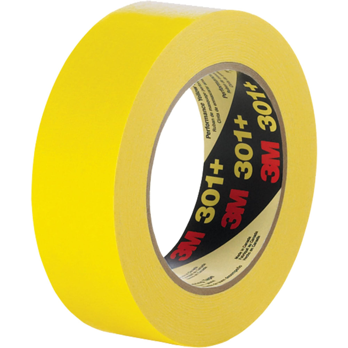 301+ Performance Masking Tape, 96 mm (3-3/4") x 54.8 m (180'), Yellow