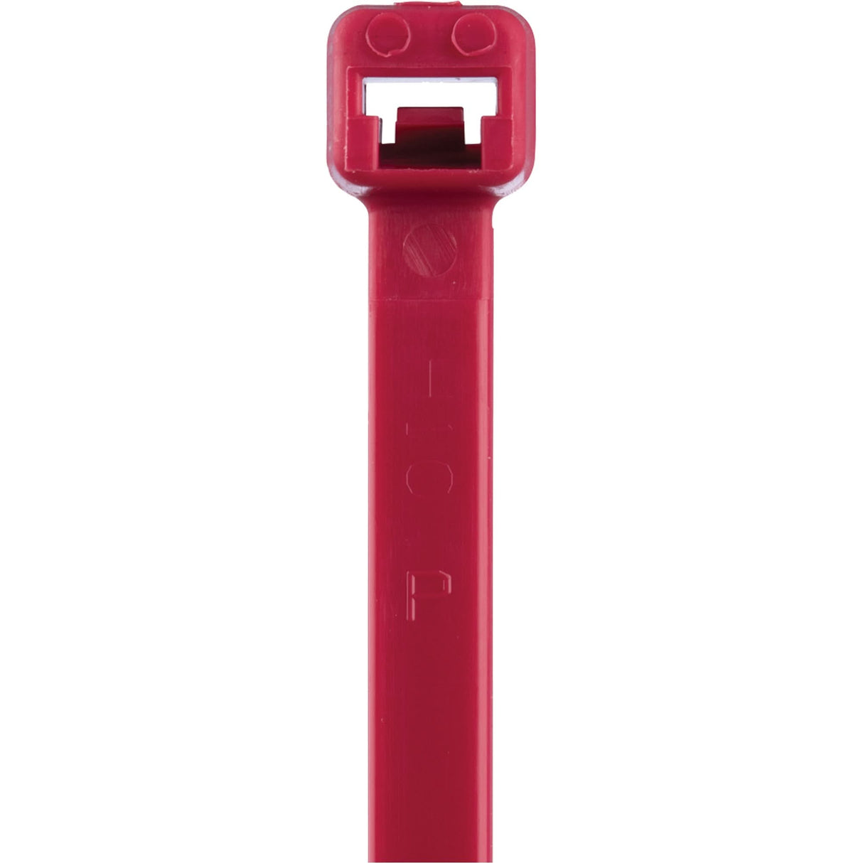 T Series Cable Ties, 8" Long, 50 lbs. Tensile Strength, Red