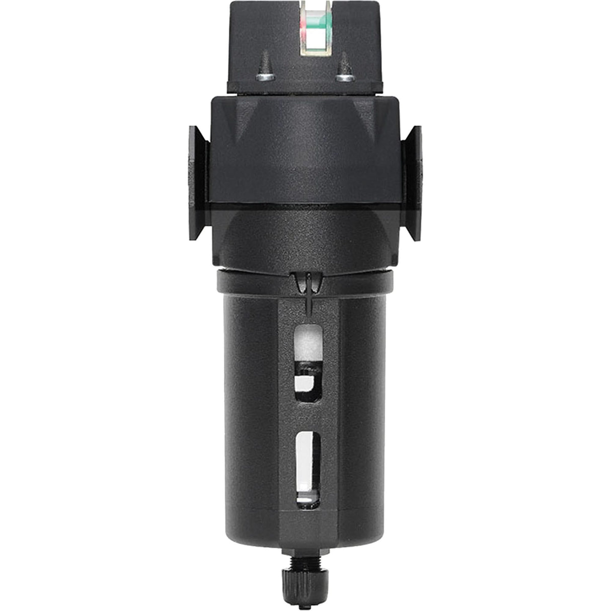 Manual Drain Coalescing Filter with Standard Bowl Modulair 300, In Line/Modular, 1/4" NPT, Manual Drain, For Oil