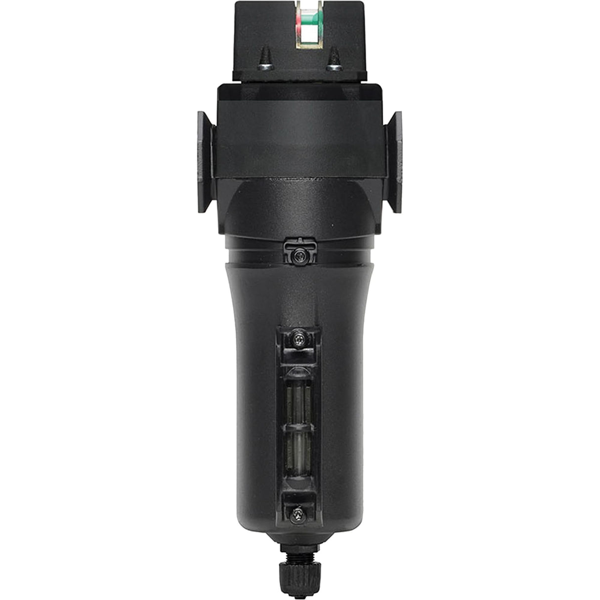 Manual Drain Coalescing Filter with Metal Bowl Modulair 300, In Line/Modular, 1/4" NPT, Manual Drain, For Oil