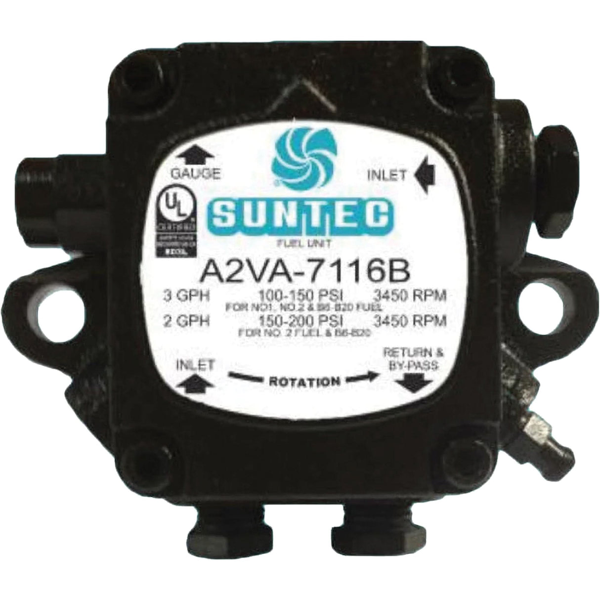 Bio Fuel Compatible Oil Pump, 3 GPH