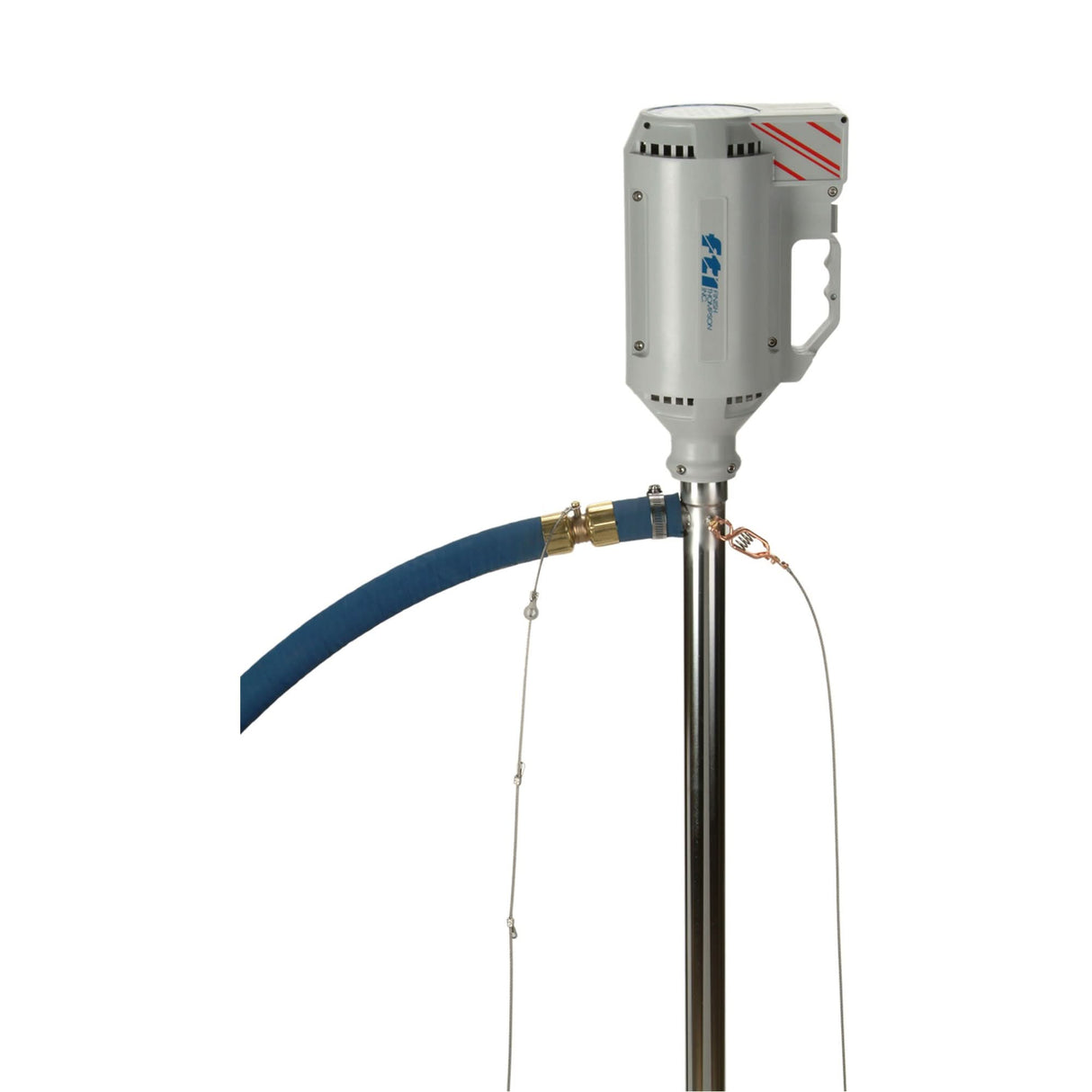 TTS-40 Drum Pump Kit with M7X Motor, Stainless Steel