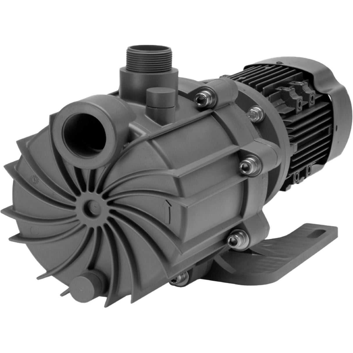 Self-Priming Magnetic Drive Pump with Carbon Bushing