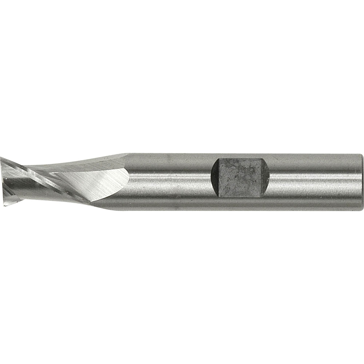Weldon Shank End Mill, 7/32" Dia., 2 Flutes, High Speed Steel