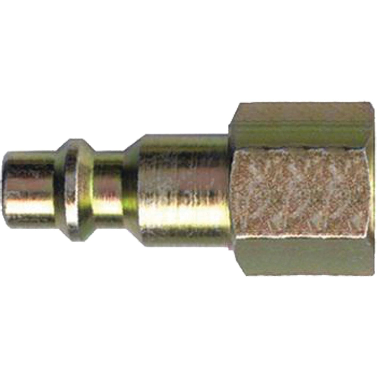 Automatic One-Handed Quick Disconnect, Brass, 3/8" x 1/4"