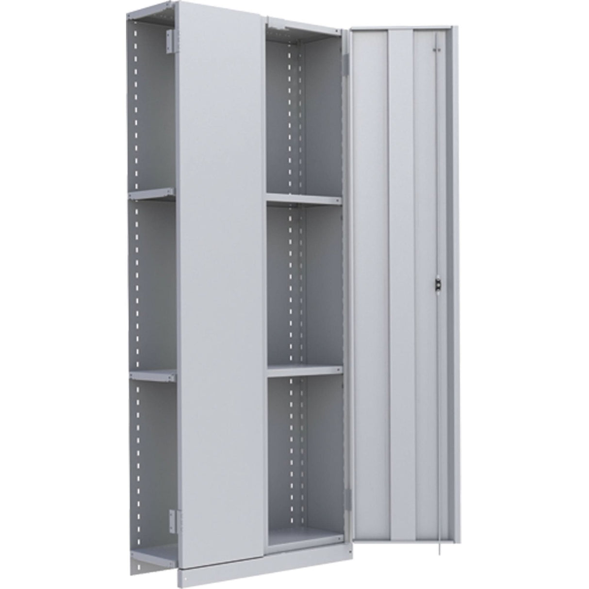 Interlok Shelving Unit, Steel, Boltless, 800 lbs. Capacity, 36" W x 88" H x 24" D