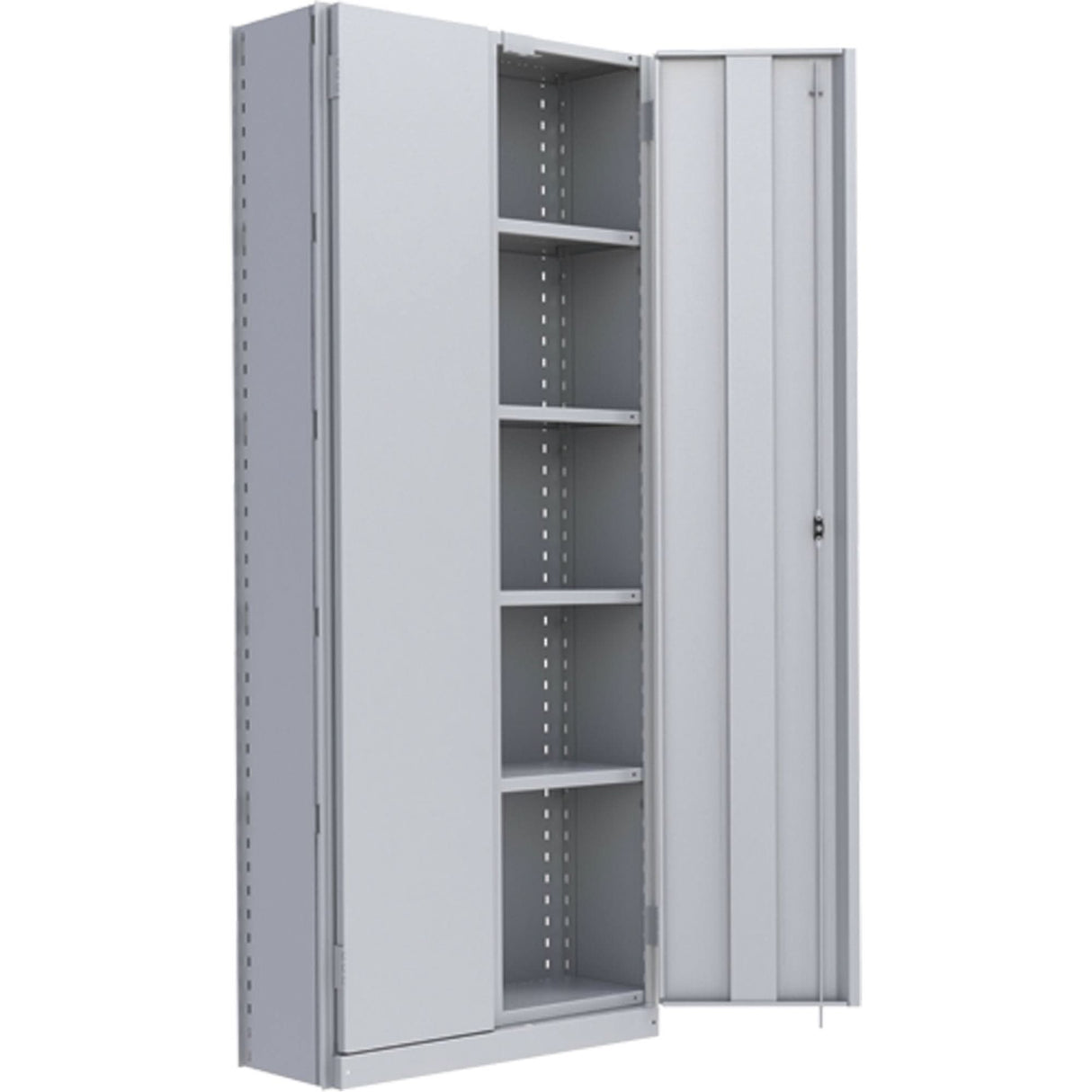Interlok Shelving Unit, Steel, Boltless, 800 lbs. Capacity, 36" W x 88" H x 18" D