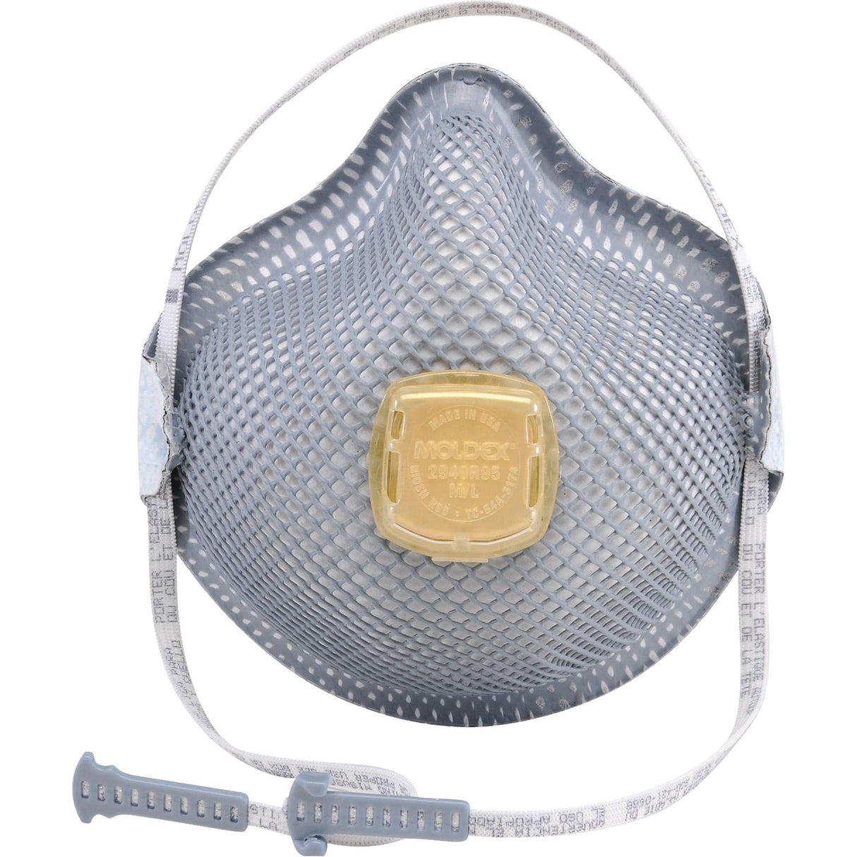 Particulate Respirator with HandyStrap® & Ventex® Valve, R95, NIOSH Certified, Medium/Large