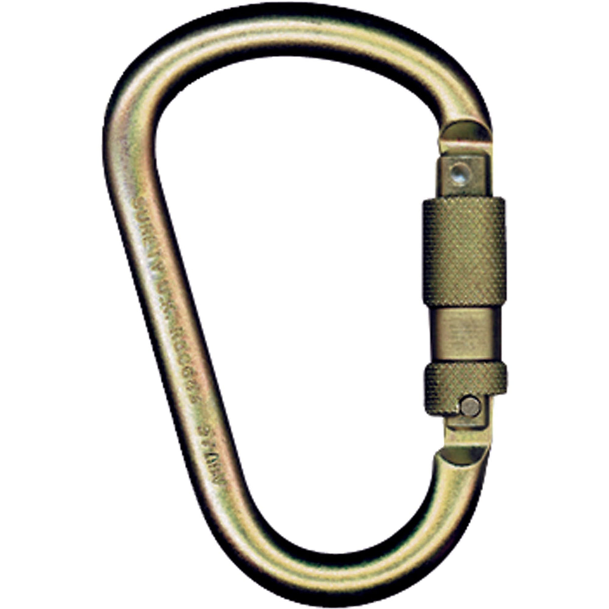 Carabiners, Steel, 5000 lbs Capacity