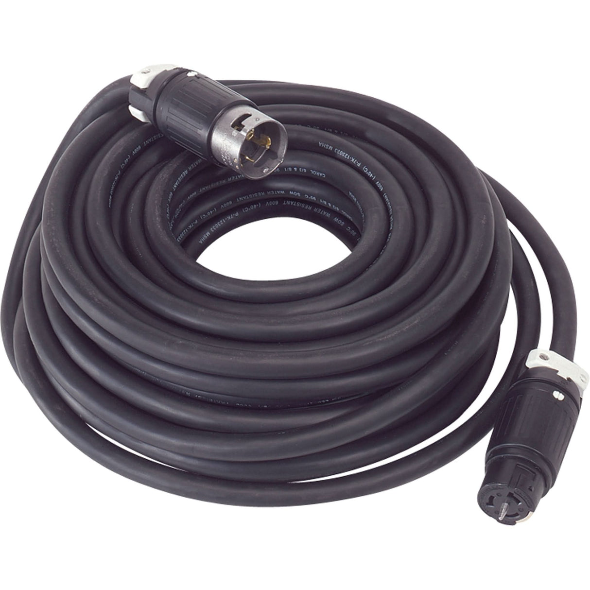 Power Cord for Temporary Power Distribution Units, SOOW, 50 A, 50'