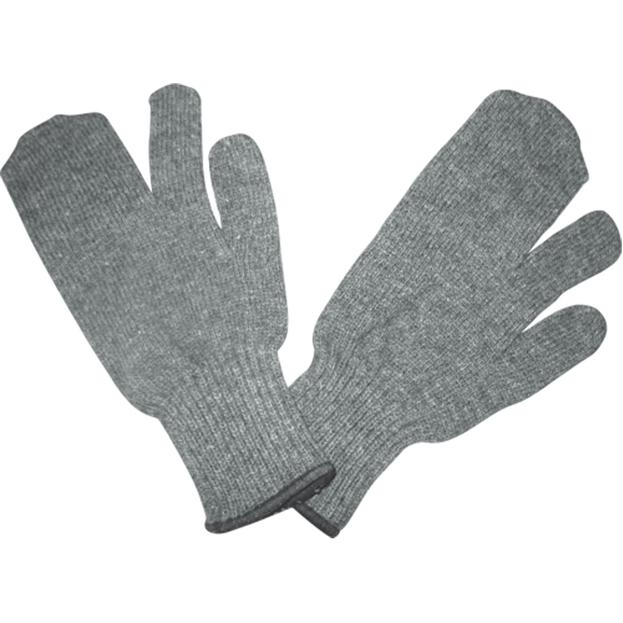 One-Finger Mitt Lining, Cotton, Large