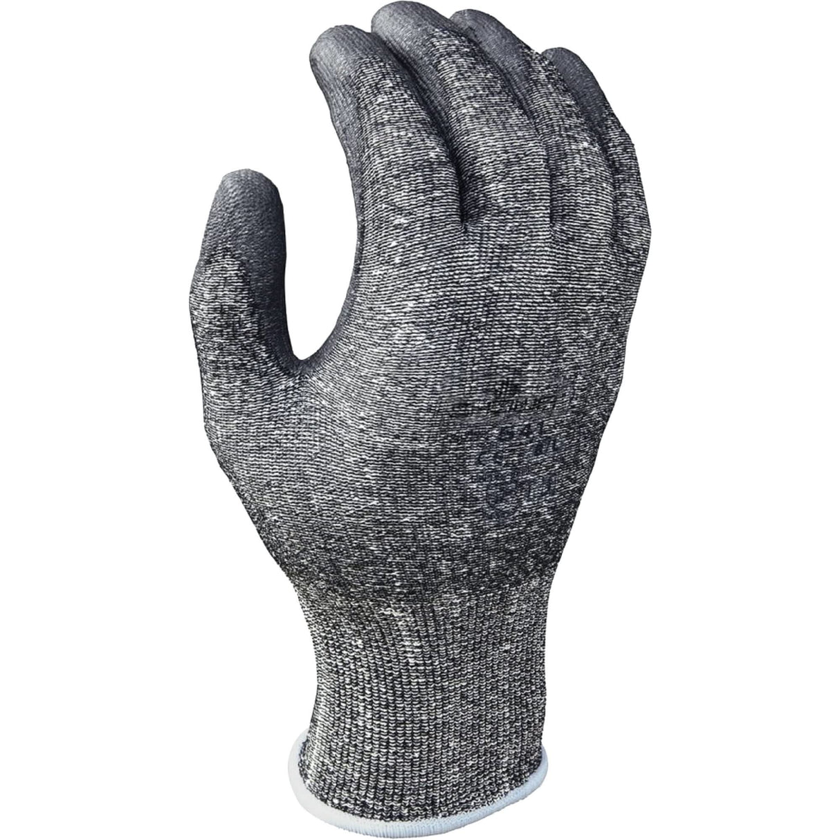 541 Rough Grip Gloves, Size 7, Polyurethane Coated, HPPE Shell, ASTM ANSI Level A2/EN 388 Level 3/EN 388 Level B
