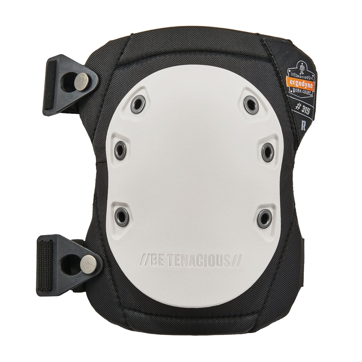 Proflex® 315 Long Textured Cap Knee Pads, Buckle Style, Plastic Caps, Foam Pads