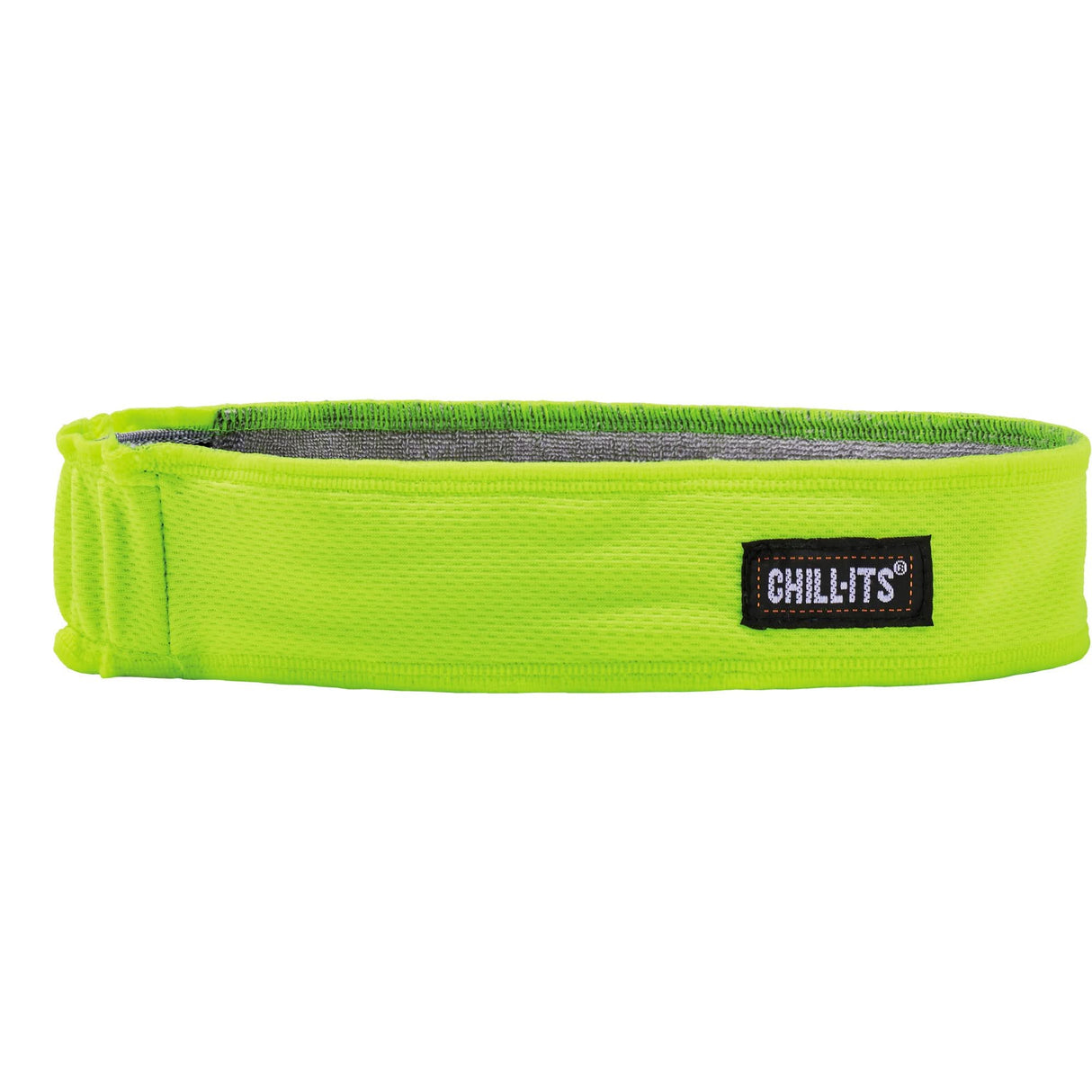 Chill-Its® 6605 Cooling Headband, High Visibilty Lime-Yellow
