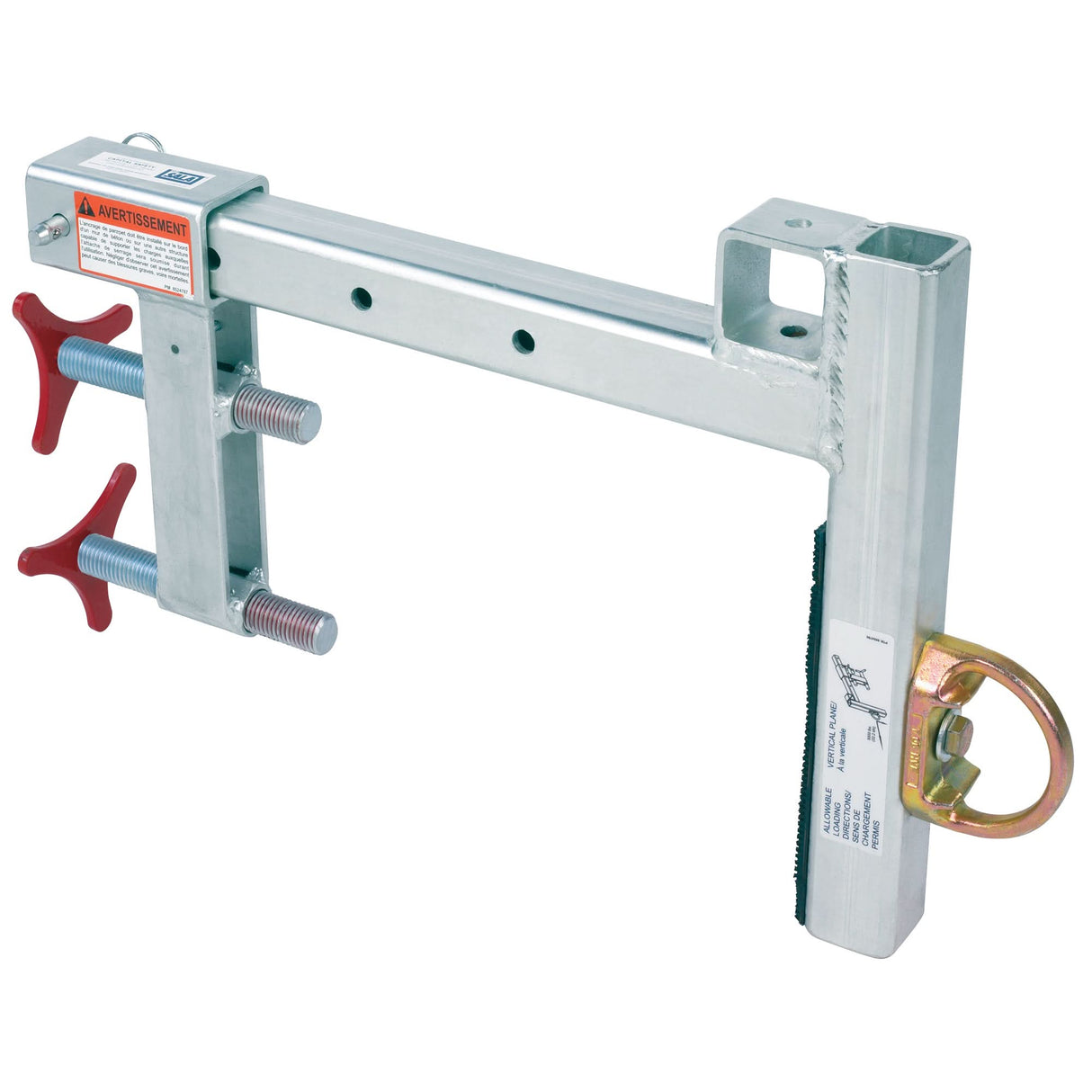 DBI-SALA® Concrete Parapet Anchor, Steel, Temporary Use