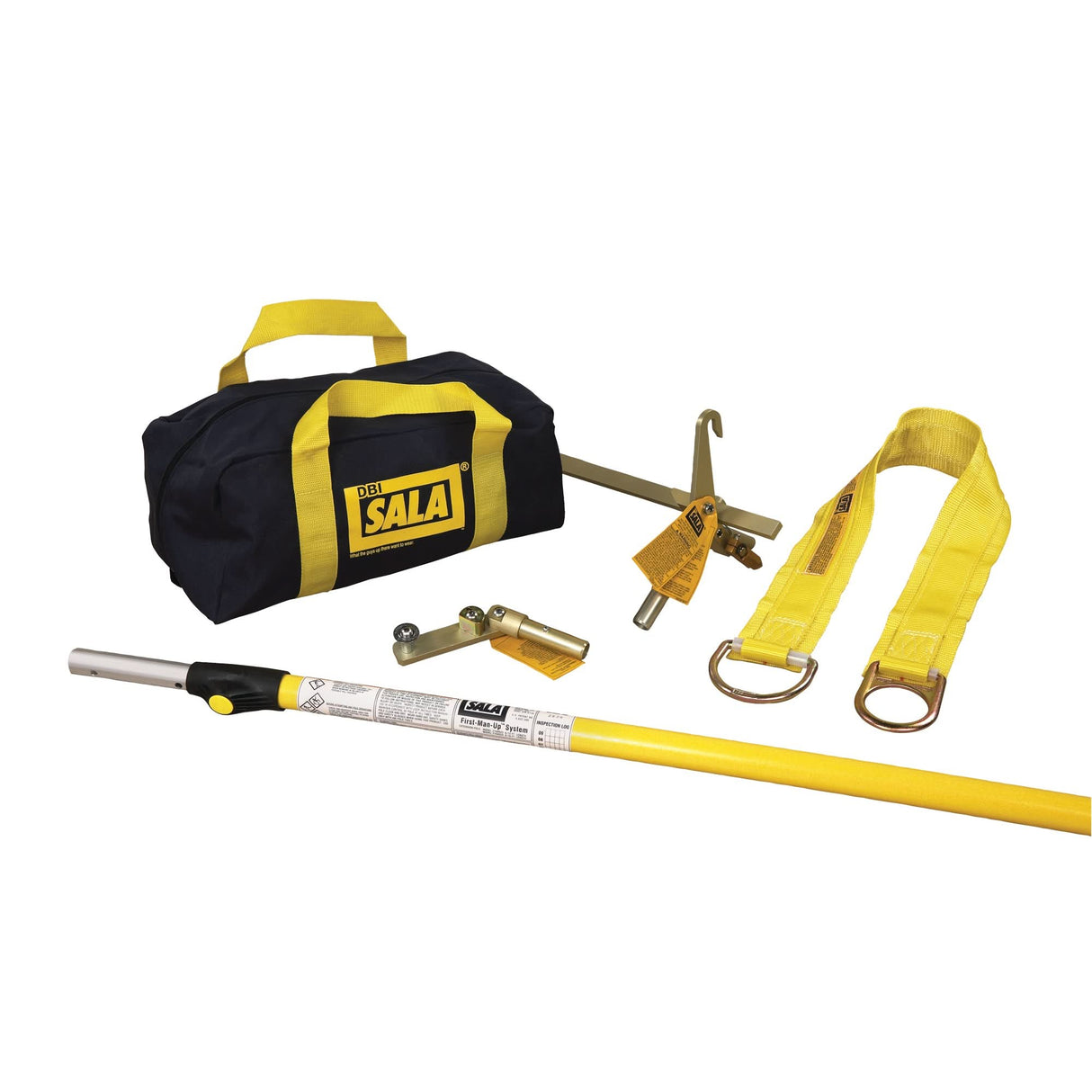 DBI-SALA® First-Man-Up™ Remote Anchoring System, 16' L, Web Lifeline