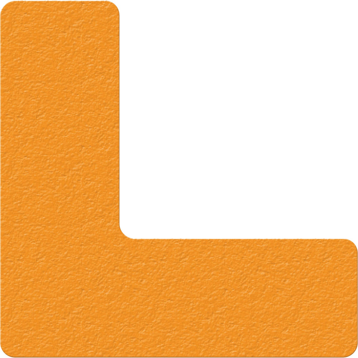 Lean 5S Manufacturing Markers, L, 6" L x 6" W, Orange, Vinyl