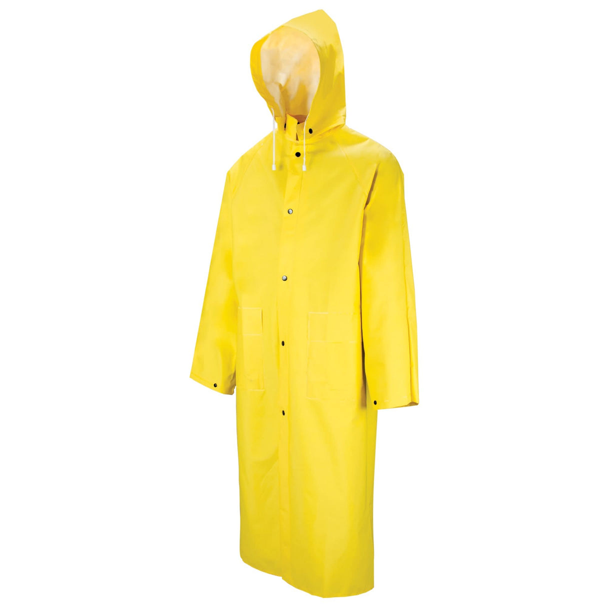 601 Tornado Long Rain Coat, Polyester/PVC, X-Large, Yellow