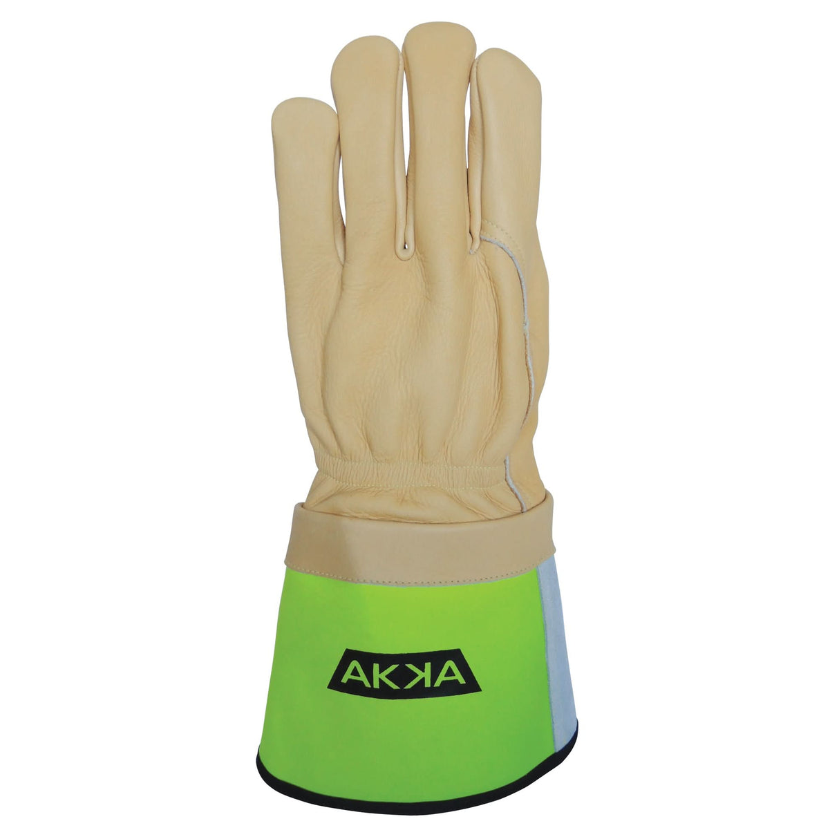 Lineman's Gloves, Medium, Grain Cowhide Palm
