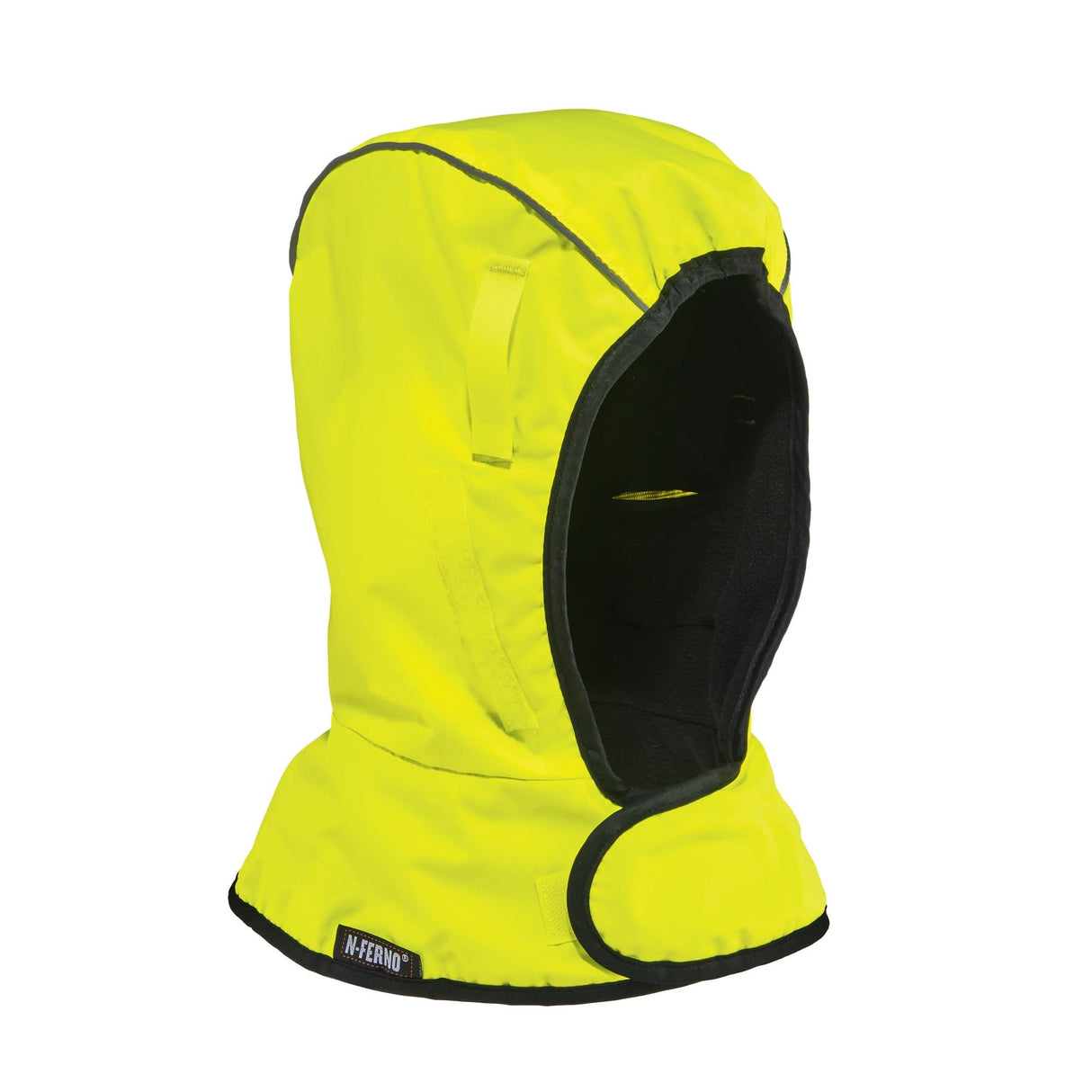 N-Ferno® 6842 2 Layer Economy Winter Liner, Fleece Lining, One Size, High-Visibility Lime Green