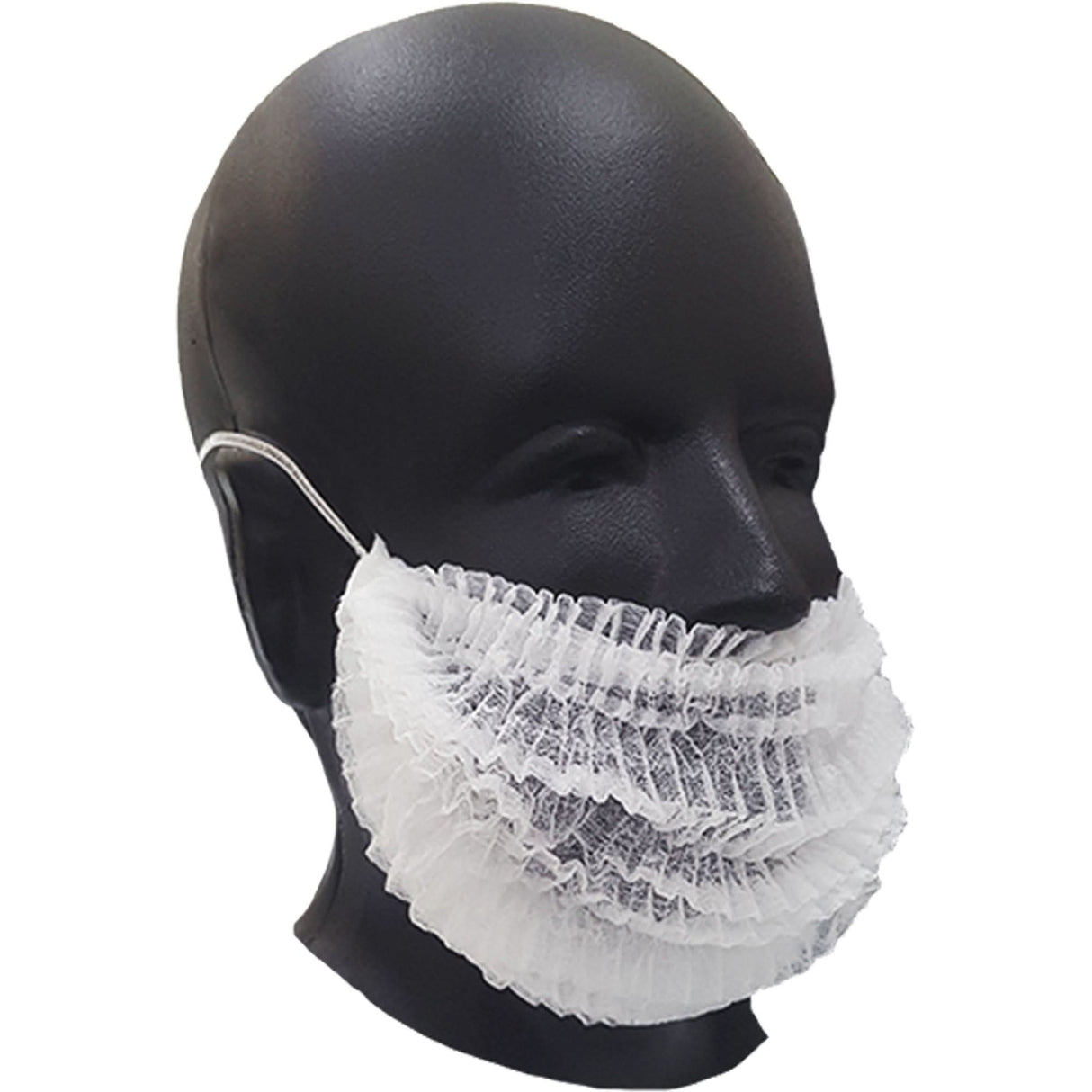 Beard Covers, Polypropylene, White
