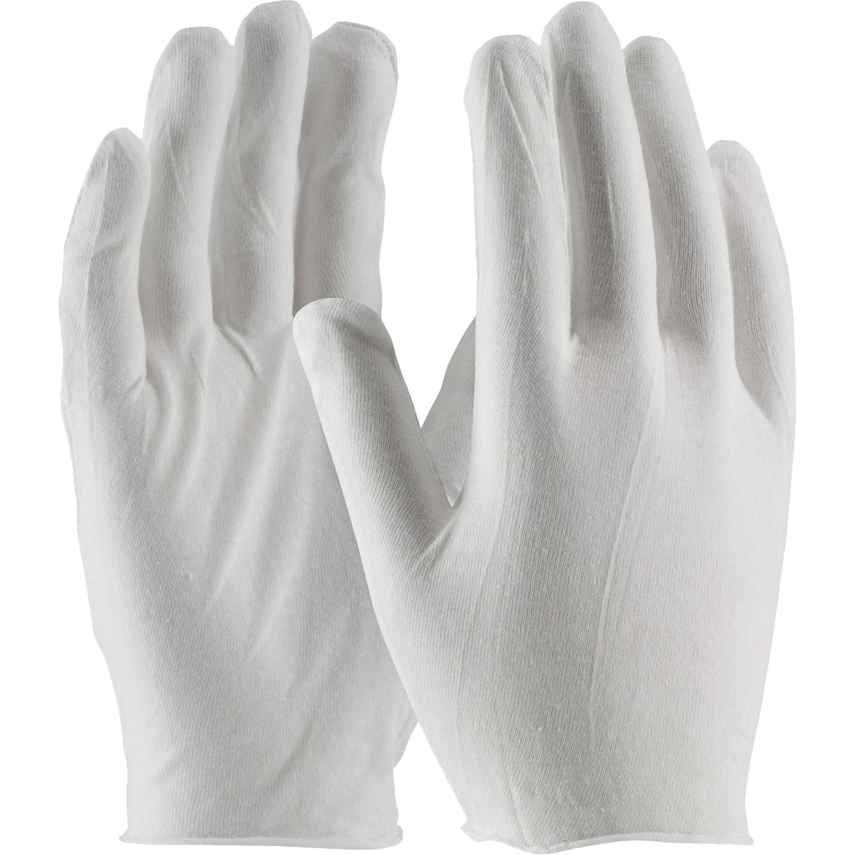 Inspection Gloves, Cotton, Unhemmed Cuff, One Size