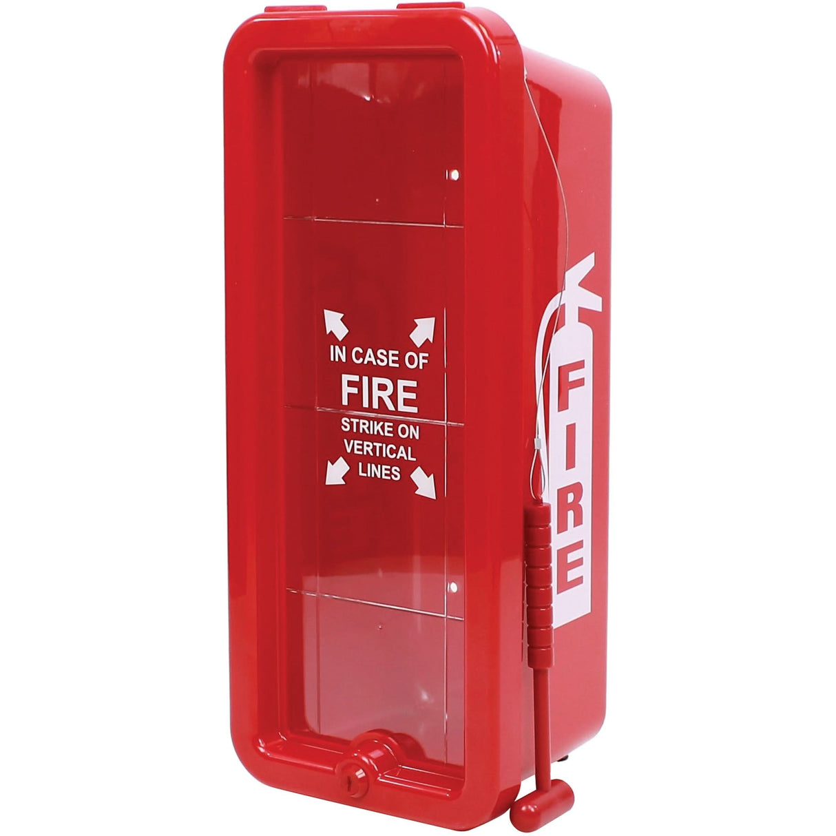 Fire Extinguisher Cabinet, 8" W x 19" H x 6.375" D