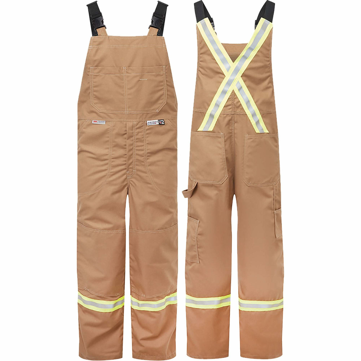 Avenger 12 oz. Bib Pants, X-Large (Tall), Caramel Duck