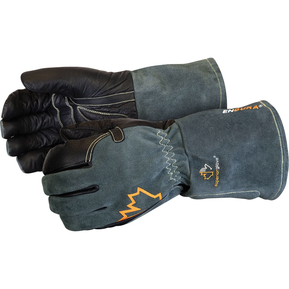 Endura® Mig Welding Gloves, Grain Cowhide, Size X-Large