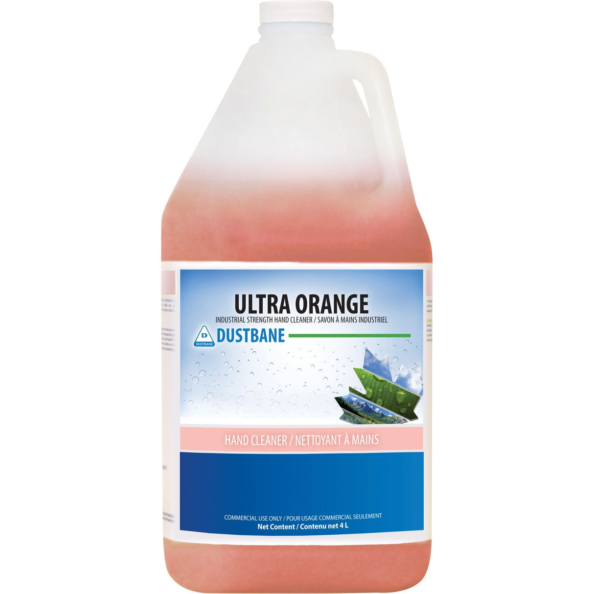 Ultra Orange Hand Cleaner, Liquid, 4 L, Jug, Scented