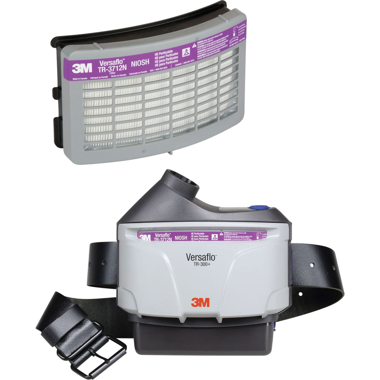 Versaflo™ TR-300 PAPR Complete Assembly Kit, Lithium-Ion Battery