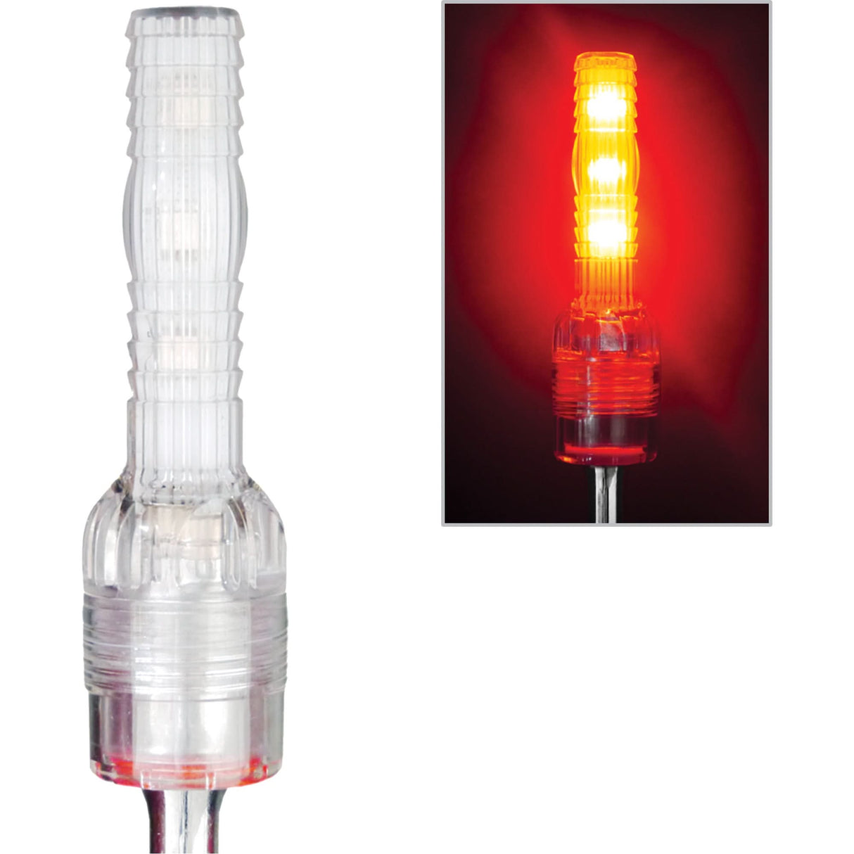 Safety Whip® Constant Heavy-Duty Warning Whip Light