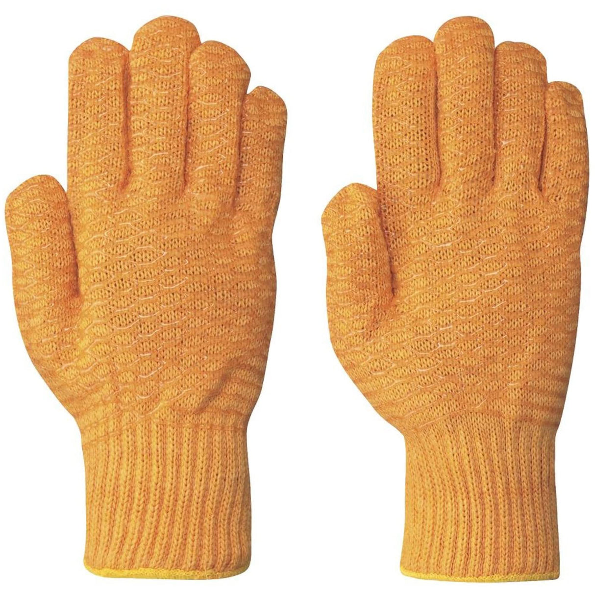 544 Seamless Knit Criss-Cross Gloves, Nylon, Medium