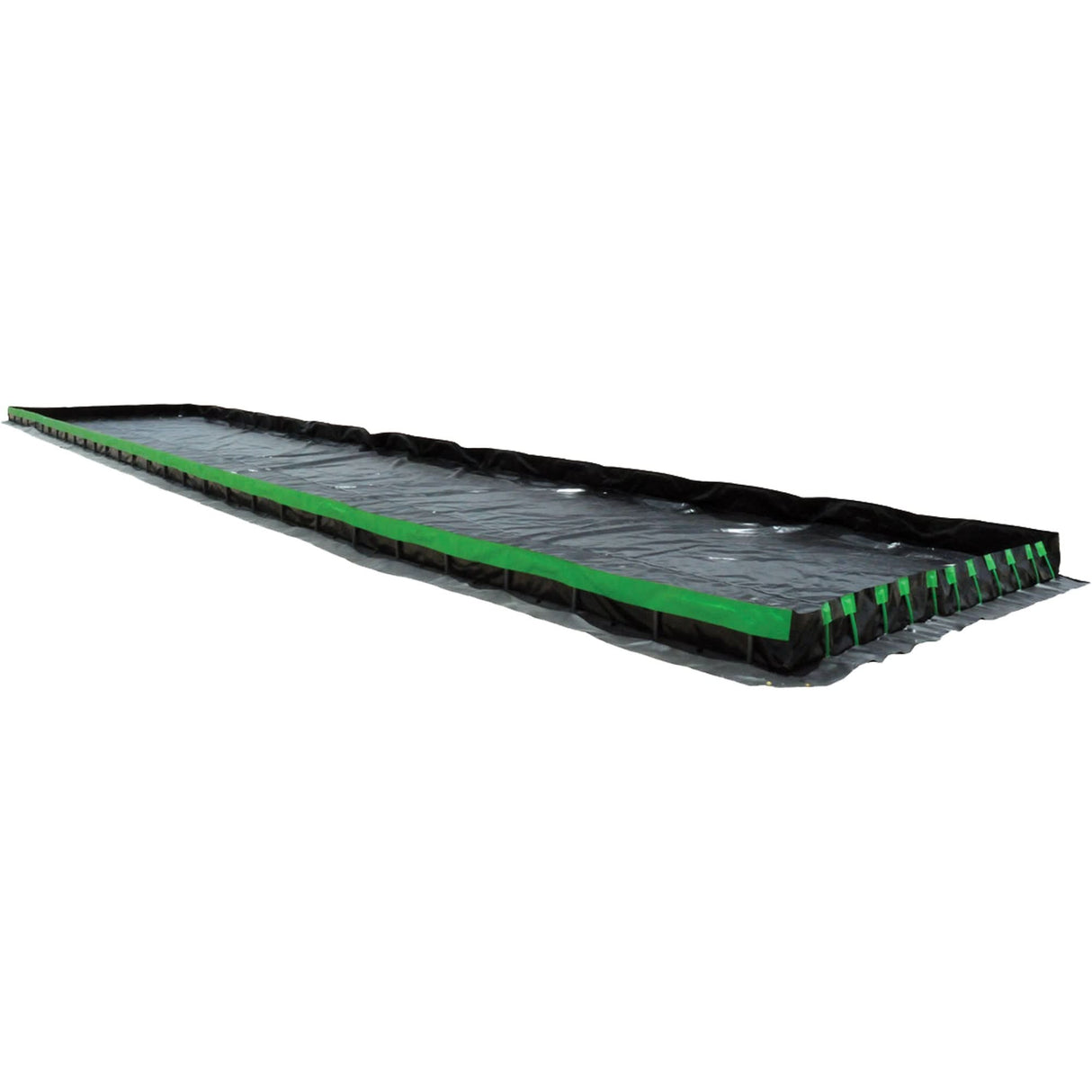 Ultimate Copolymer 2000 Ultra-Containment Berm®, 5864 US gal. Capacity, 14' W x 56' L x 12" H, Hinge Bracket