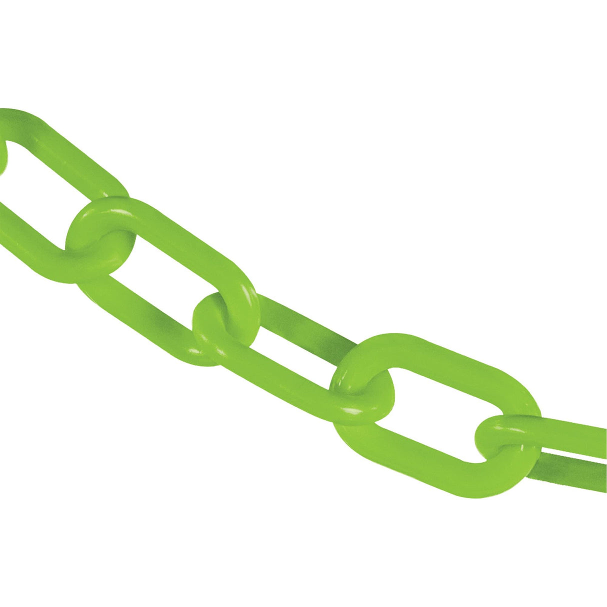 Heavy-Duty Plastic Safety Chain, Green