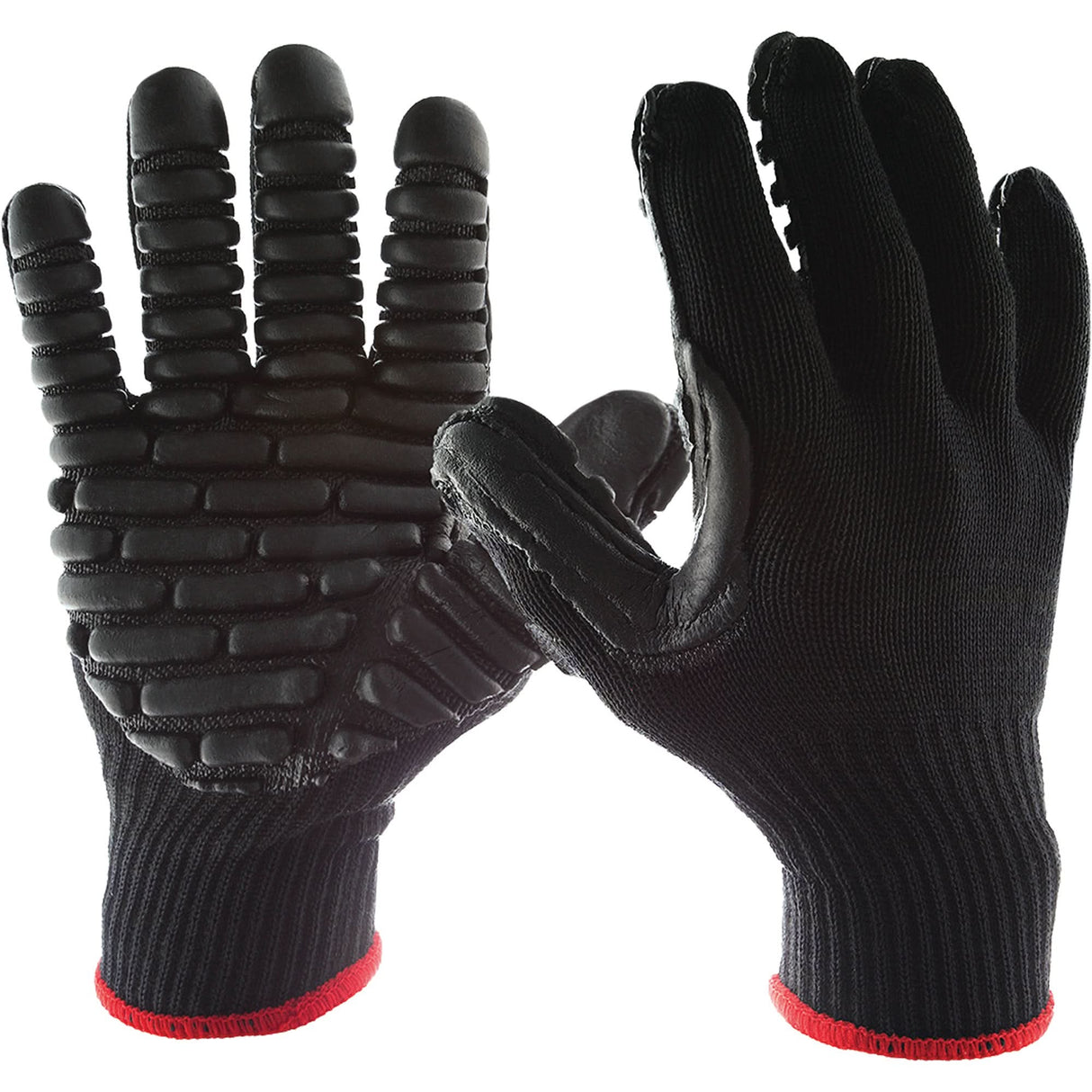 Blackmaxx ISO Anti-Vibration Gloves, Size Large/9