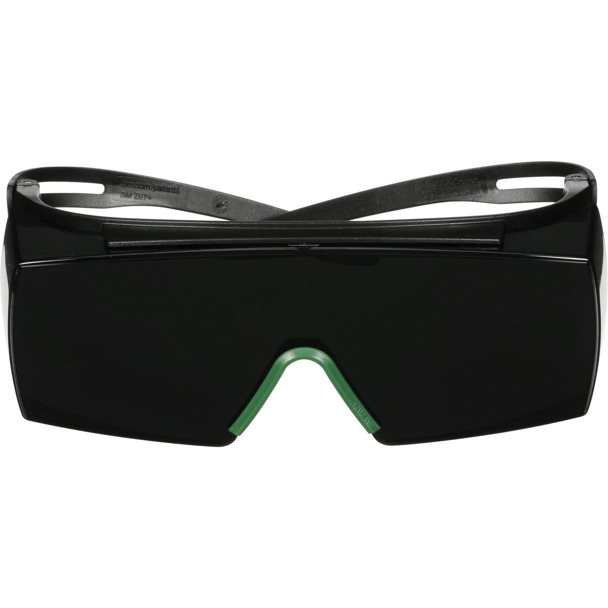 SecureFit™ 3700 Series Safety Glasses SF3750AS-BLK, Grey/IR 5.0 Lens, Anti-Scratch, ANSI Z87+/Meets/Exceeds CSA Z94.3