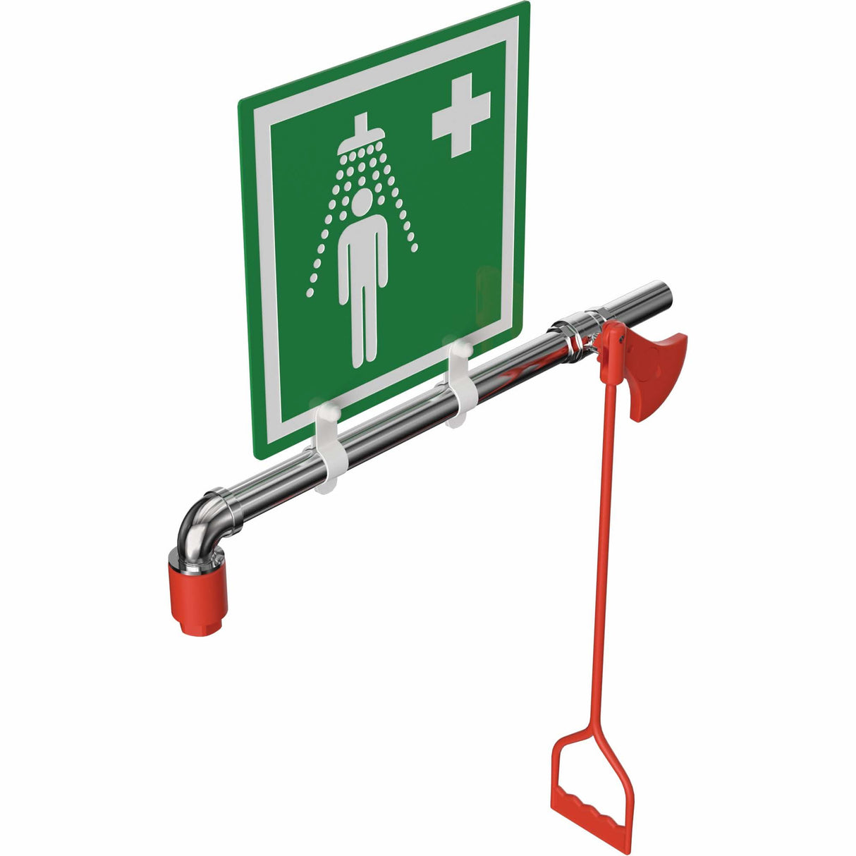 Drench Shower, Water Ring Main Mount