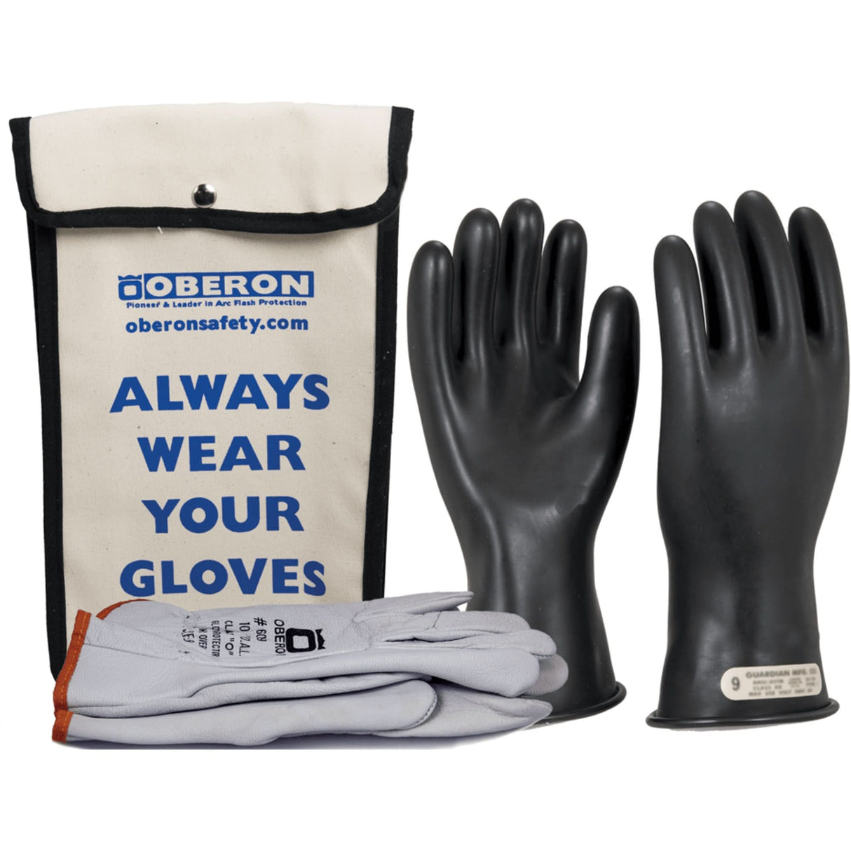Class 00 Rubber Electrical Glove Kit