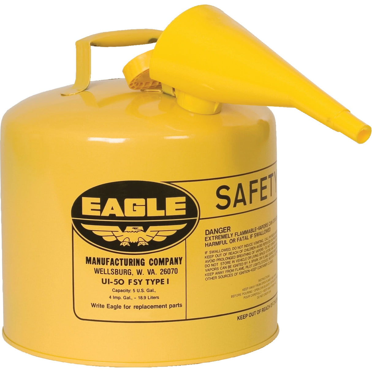 Safety Can for Diesel with Funnel