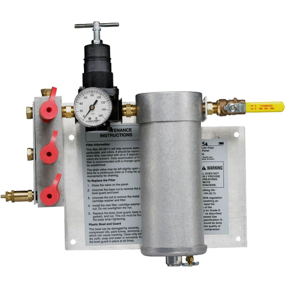 3M™ Series Loose Fitting Facepieces with Supplied Air-PORTABLE AIR PURIFICATION PANELS, 50 CFM Capacity