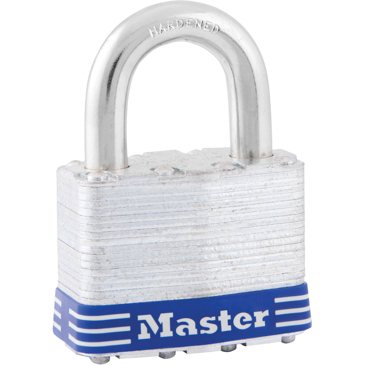 Commercial Padlock, Keyed Different, Laminated Steel, 2" Width
