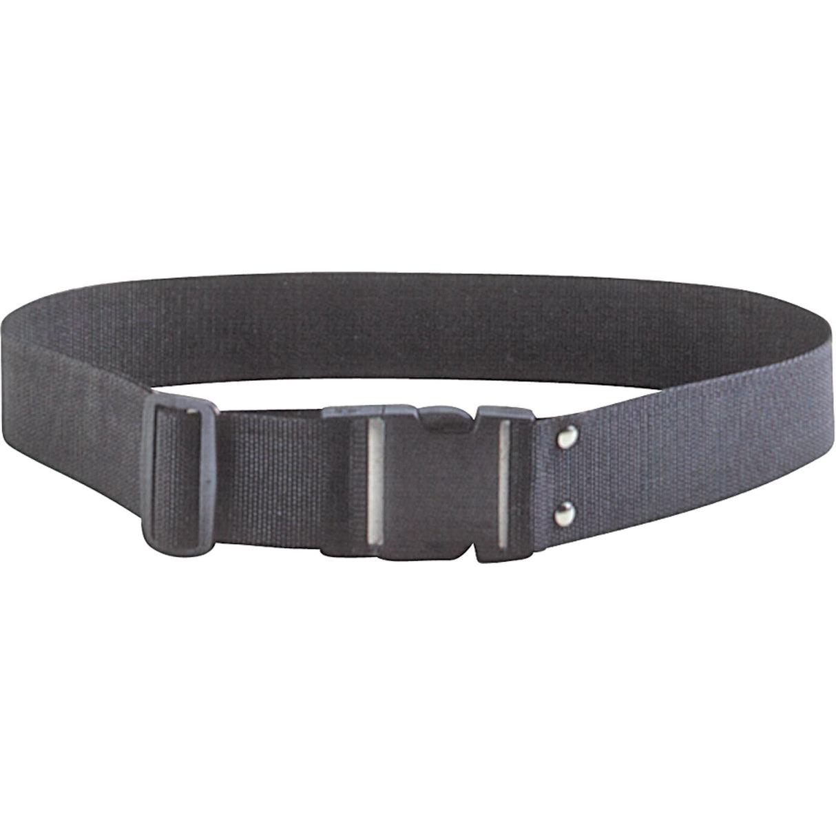 2" Web Work Belts, Nylon, Black