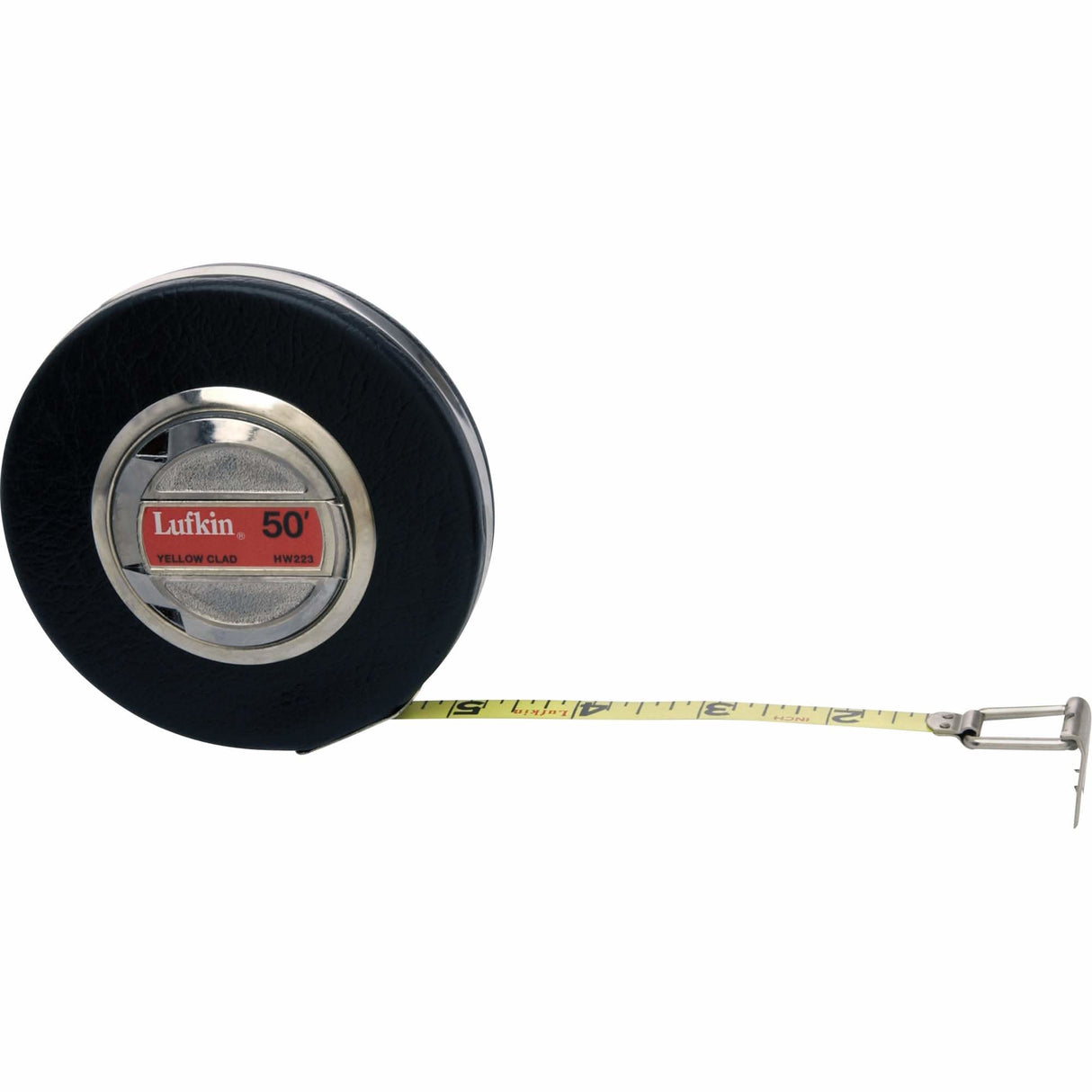 Banner® SAE/Metric Yellow Clad Dual Sided Tape Measure, 3/8" x 100'
