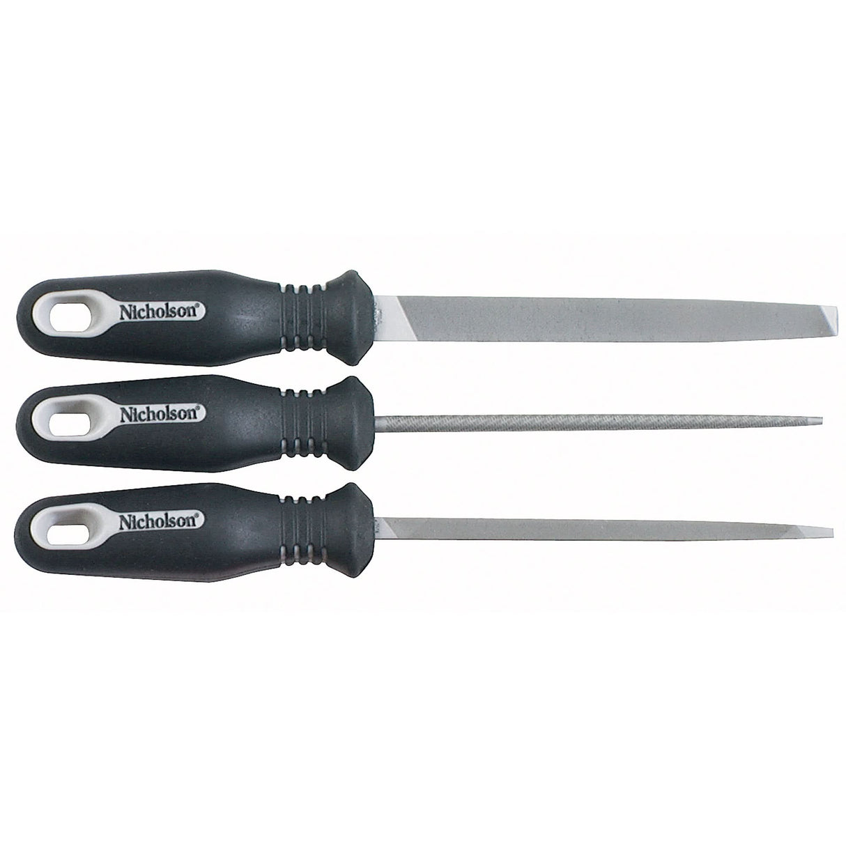 Ergonomic File Set, 3 Pcs