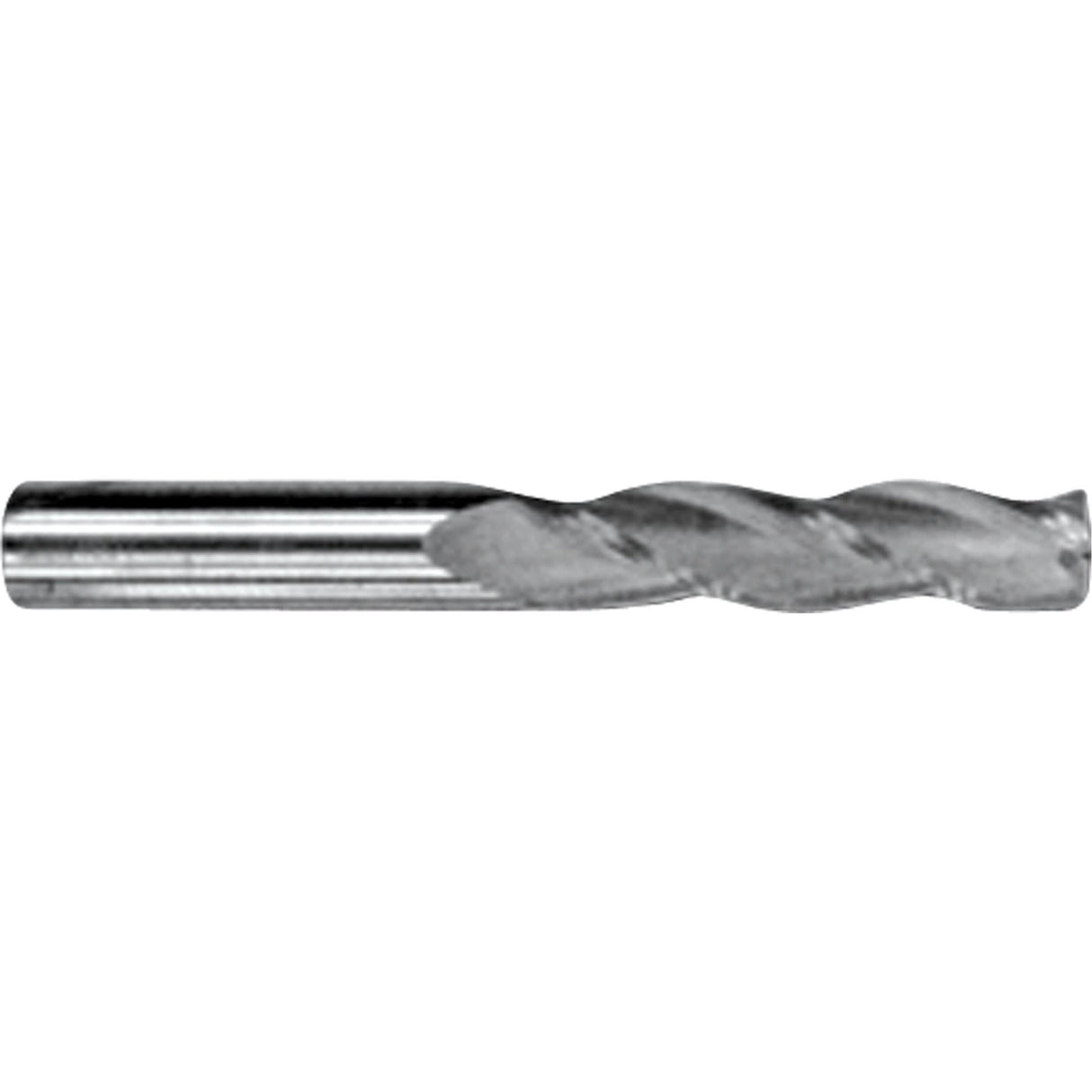 Long Series End Mill, 7/16" Dia., 4 Flutes, Carbide