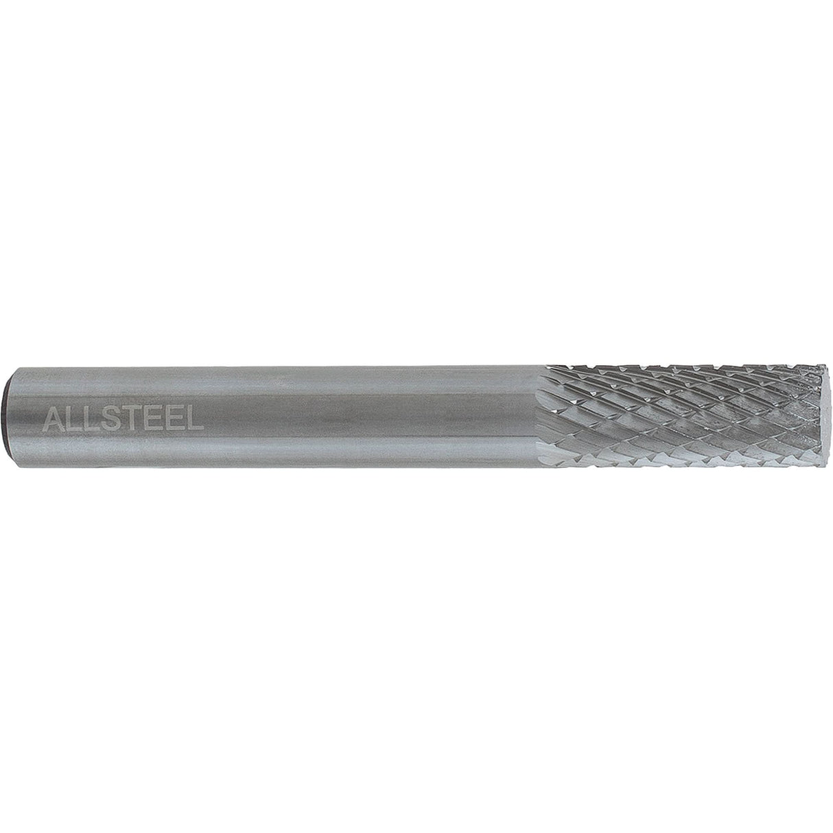 AllSteel™ Cylindrical Shape Carbide Burr, SA-1, 1/4" Dia., 1/4" Shank, 5/8" Depth of Cut